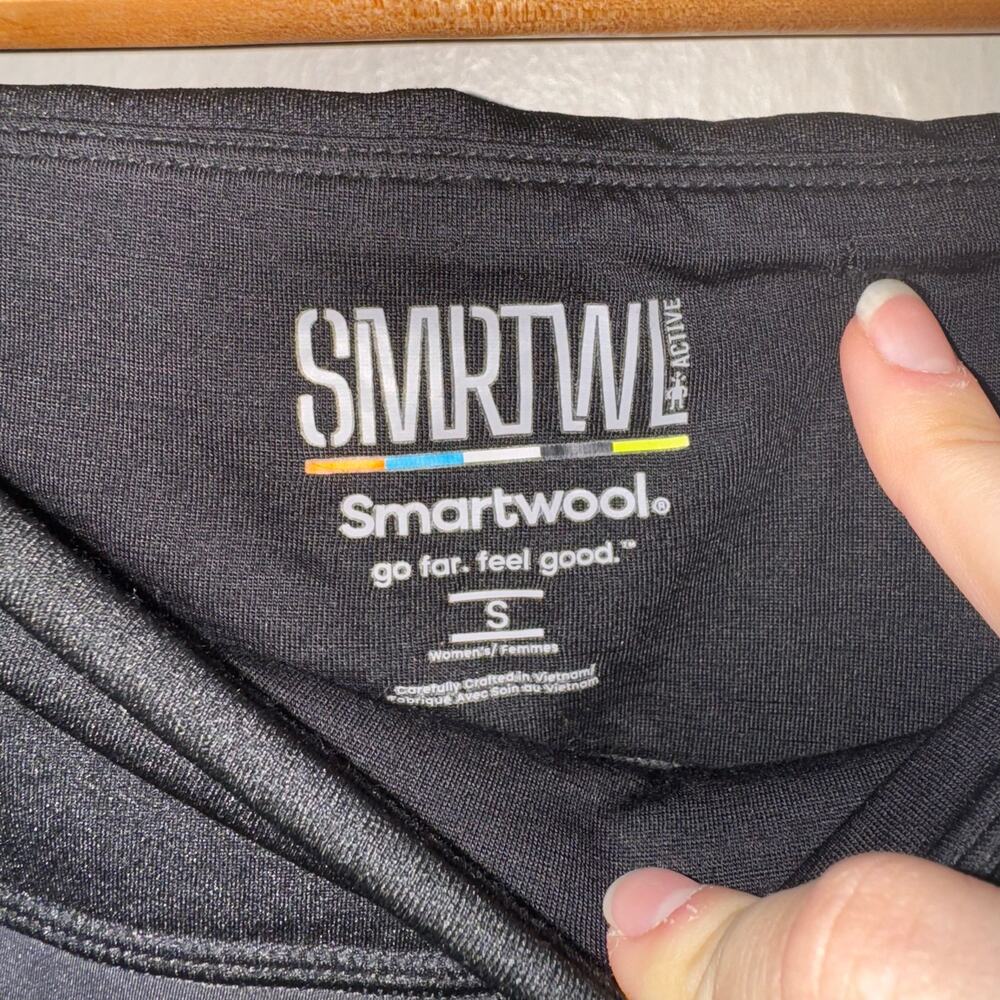 Smartwool Active Black Base Layer Ankle Legging S… - image 2